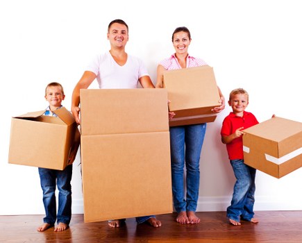 Removal team helping with a residential move in Stjohnswood