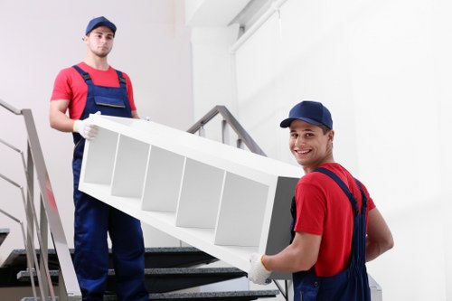 Waste sorting and compliant disposal during a removal job