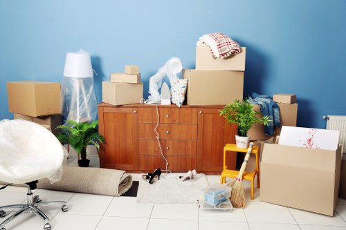 Packing and boxes supplies for a Stjohnswood move