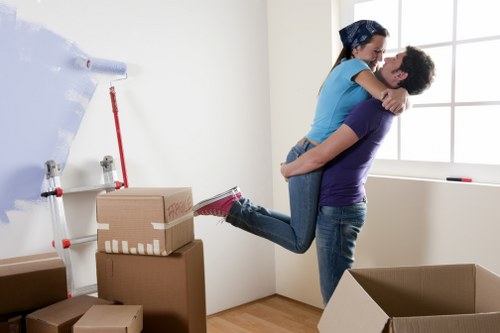 Urgent moving service in Stjohnswood with packed boxes