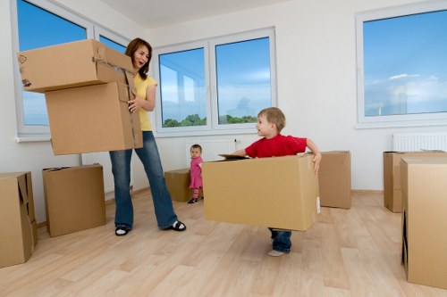 Wardrobe and storage boxes for clothing in Stjohnswood