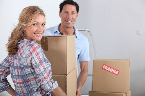 Household items loaded for a transparent removals quote